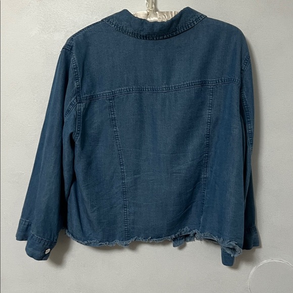 Rafaella Classic Lightweight Blue Jacket - Picture 4 of 4